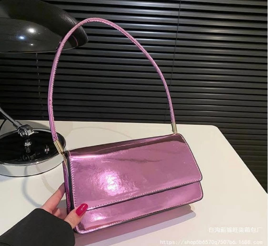 Purple Chrome Bag