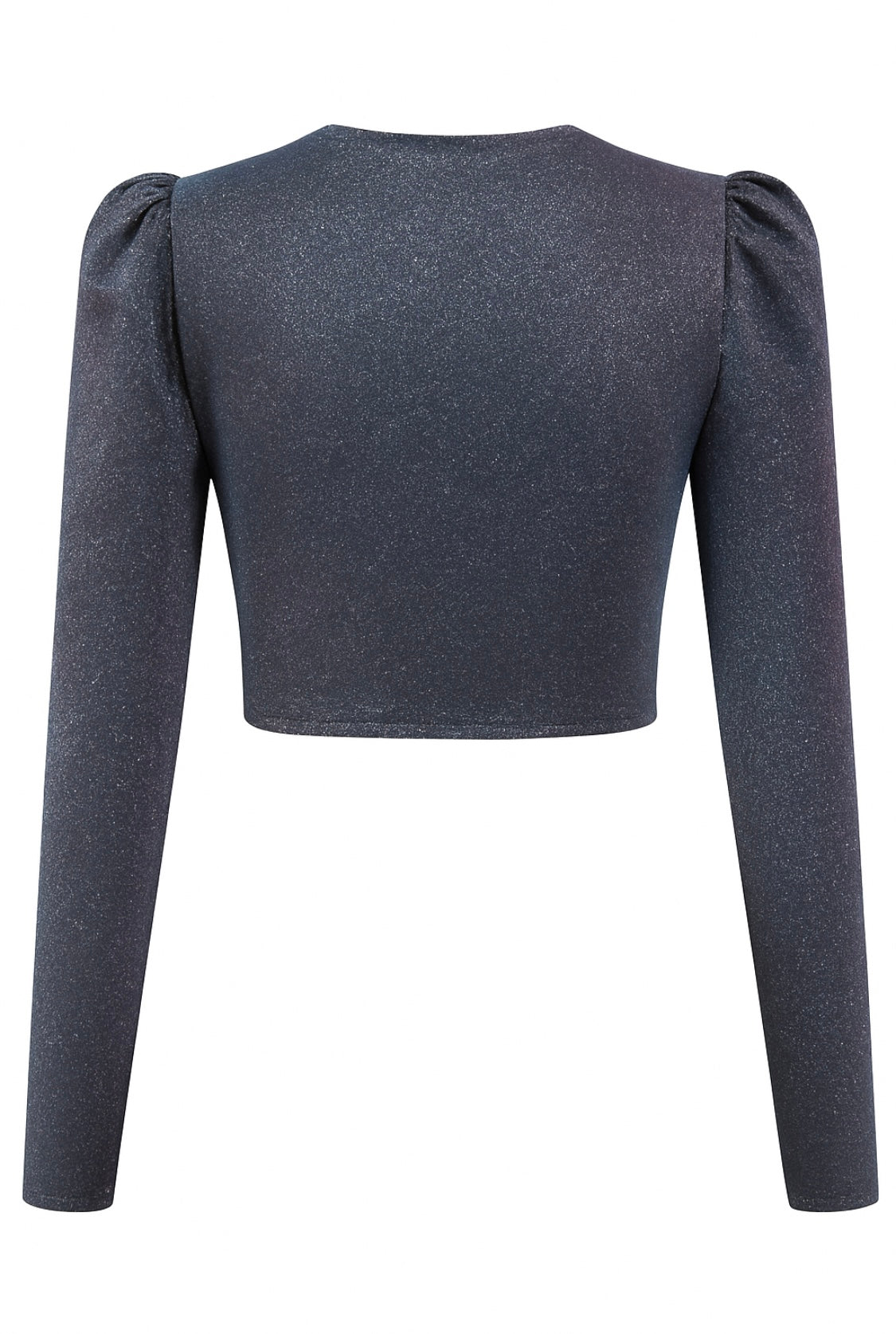 Glistening Glitter Crop Top