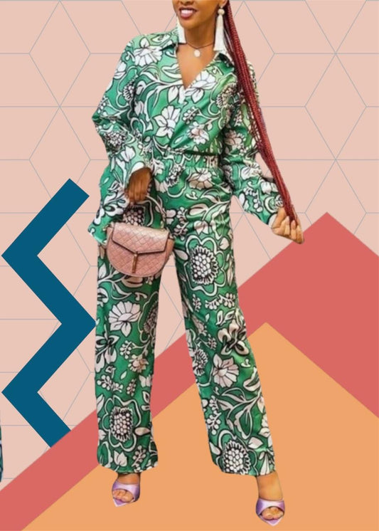 Flowery 2 piece set.
